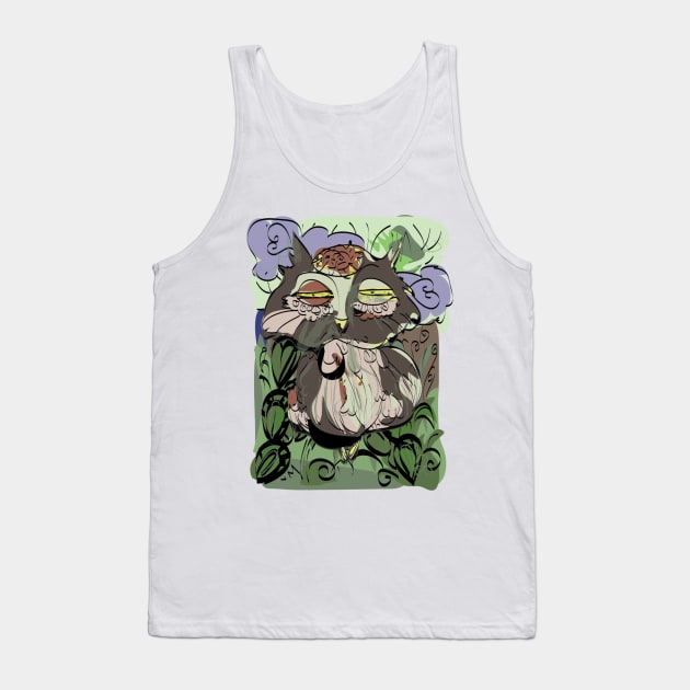 Owl old story Tank Top by markatos